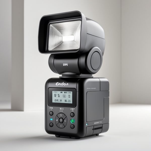 Portable Studio Flash with Built-in Receiver